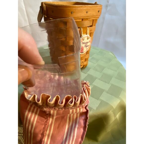 Longaberger Basket American Cancer Society 1998 Signed And Numbered Basket - Picture 12 of 16